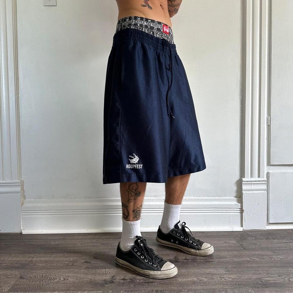 Insane Epic Y2K Nike HOOP FEST Baggy Long Basketball Shorts